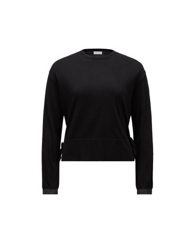 Moncler Cotton sweater - Schwarz