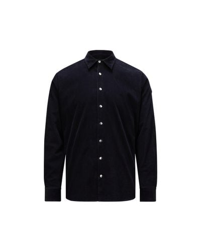 Moncler Corduroy Shirt - Blue