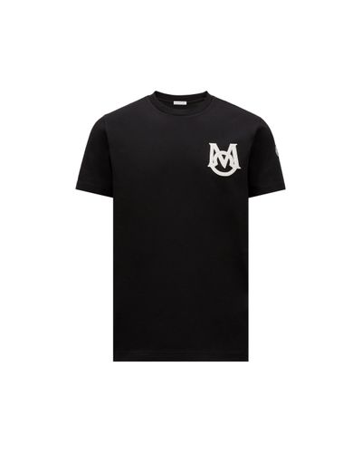 Moncler Monogram T-shirt - Black