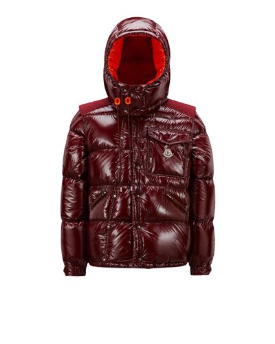 Moncler Plumífero corto moncler karakorum hombre - Rojo