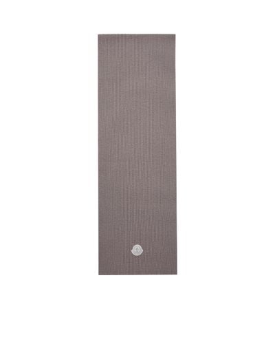 Moncler Schal aus wollmischung - Grau