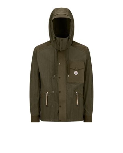 Moncler Velan Hooded Jacket - Green