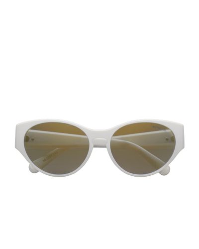 MONCLER LUNETTES Bellejour Geometric Sunglasses - White
