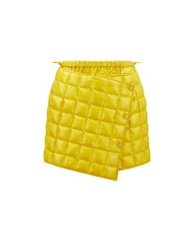 Moncler Down-filled Skirt - Yellow