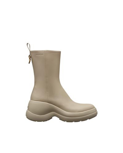 Moncler Resile Ankle Boots - Natural