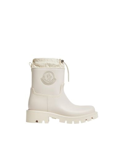 Moncler Kickstream Rain Boots - White