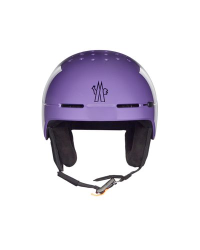 3 MONCLER GRENOBLE Logo Ski Helmet - Purple