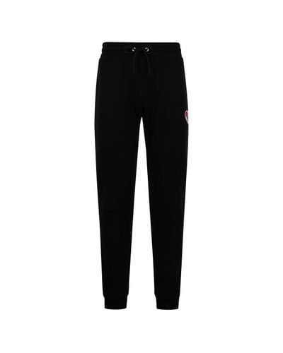 Moncler Pantalones deportivos con logotipo - Negro