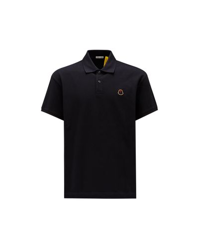 Moncler X Palm Angels Logo Polo Shirt - Black