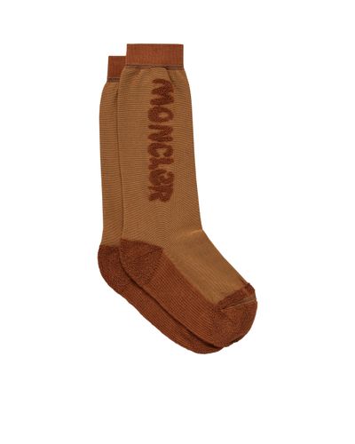 MONCLER X SALEHE BEMBURY Cotton Socks - Brown