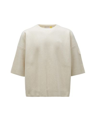 MONCLER X ROC NATION Wool Sweater - Natural