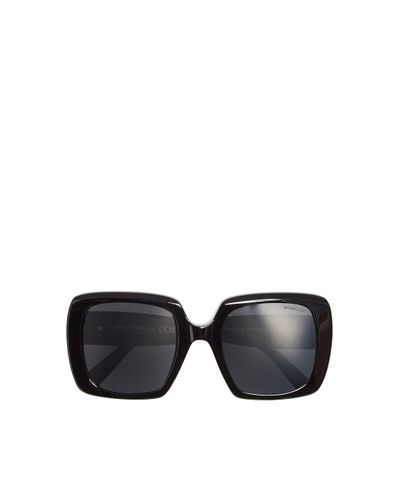 MONCLER LUNETTES Blanche Squared Sunglasses - Black