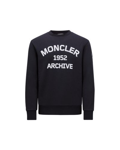Moncler Printed Sweatshirt - Blue
