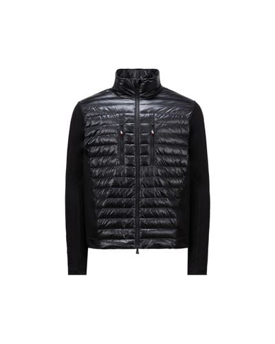 3 MONCLER GRENOBLE Padded Zip-up Sweatshirt - Black