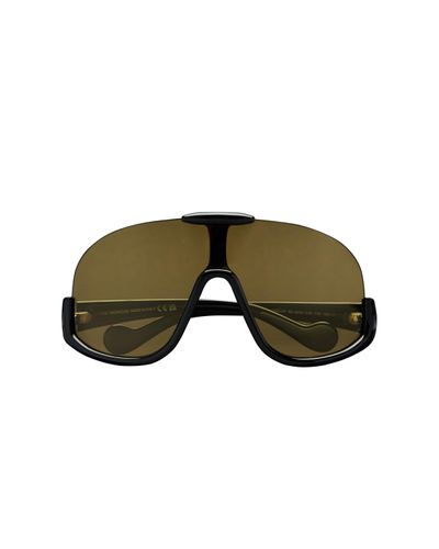 Moncler Lunettes Visseur Shield Sunglasses - Green