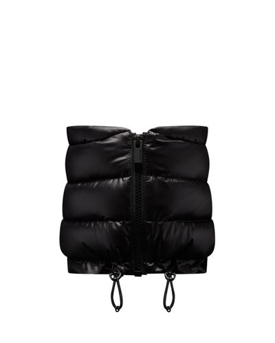 Moncler Braga rellena de plumón - Negro