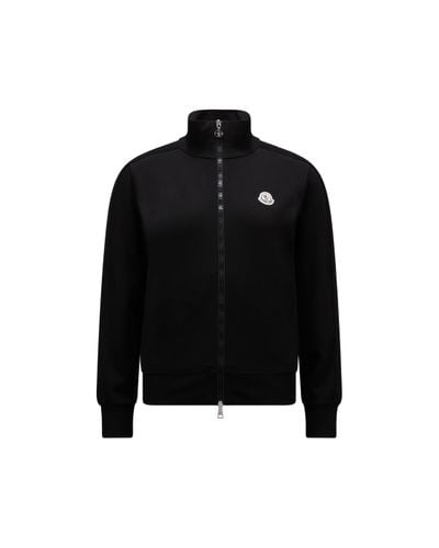 Moncler Sweatshirt mit reißverschluss - Schwarz