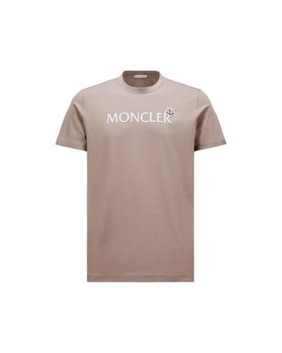 Moncler T-shirt avec logo - Neutre
