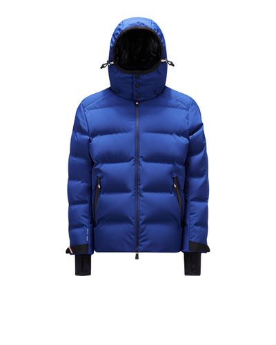 3 MONCLER GRENOBLE Montgetech Short Down Jacket in Blue for Men