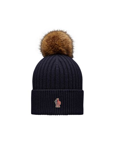 3 MONCLER GRENOBLE Ribbed-knit Cashmere And Wool Beanie - Gray