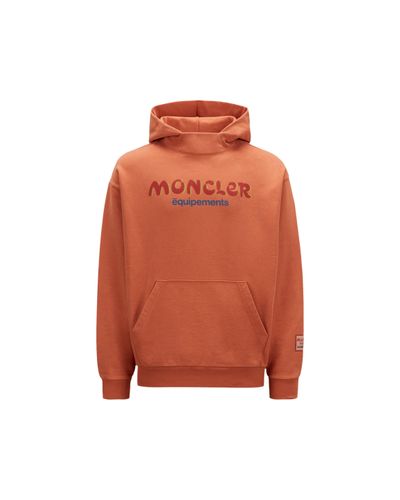 MONCLER X SALEHE BEMBURY Logo Hoodie - Orange