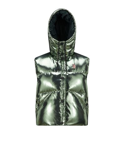 3 MONCLER GRENOBLE Ramees Down Vest - Green