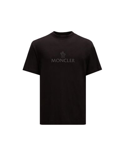 Moncler T-shirt logata - Viola
