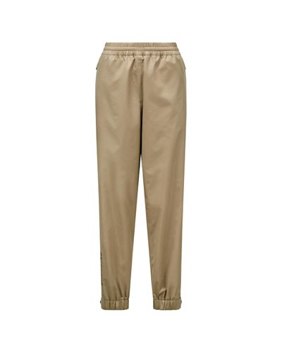 3 MONCLER GRENOBLE Gore-tex Trousers - Natural