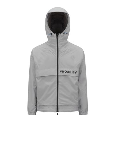 3 MONCLER GRENOBLE Foret Hooded Jacket - Gray
