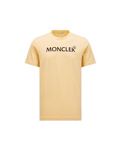 Moncler Camiseta con logotipo - Metálico