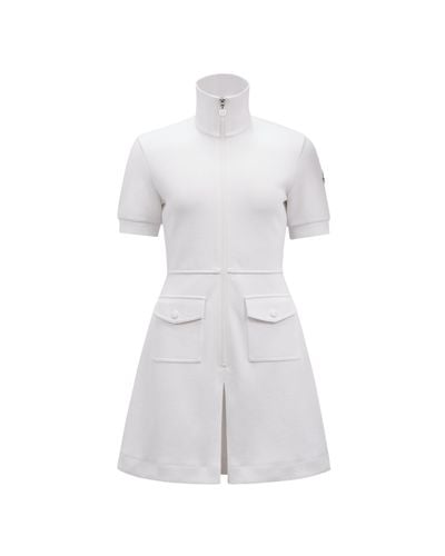 Moncler Robe polo - Blanc