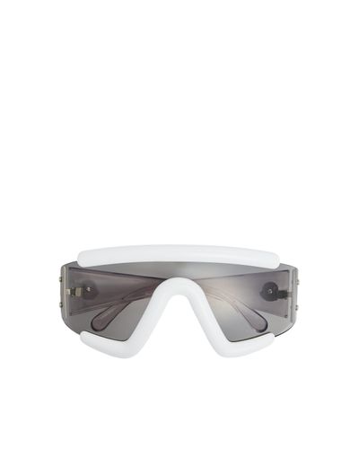 MONCLER LUNETTES Lunettes Lancer Shield Sunglasses Multicolour - Black