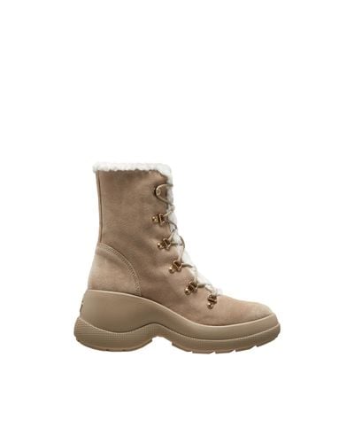 Moncler Resile Trek Lace-up Boots - Brown