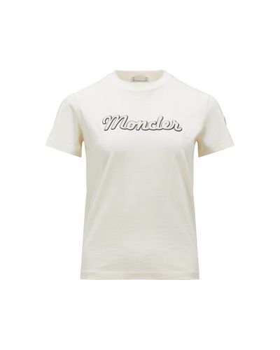 Moncler T-shirt à logo - Blanc