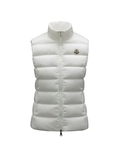 Moncler Chaleco acolchado ghany - Gris