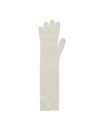 Moncler Cashmere Gloves - White