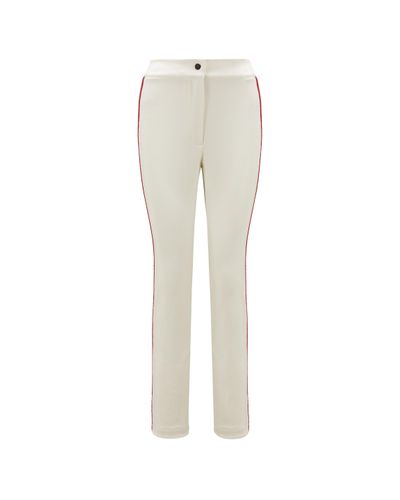 3 MONCLER GRENOBLE Pantaloni con finiture tricolore - Neutro
