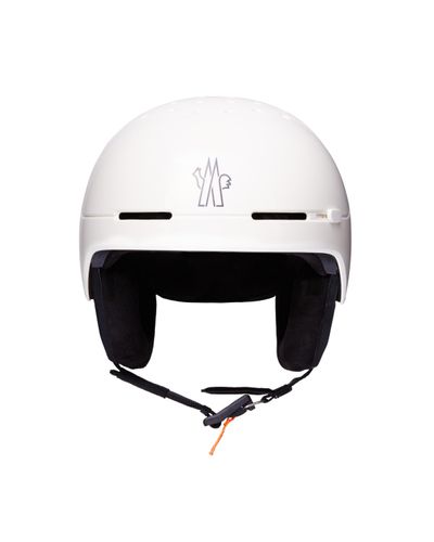 3 MONCLER GRENOBLE Logo Ski Helmet - White