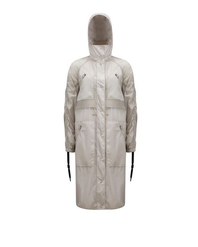 Gray Moncler Coats for Women | Lyst