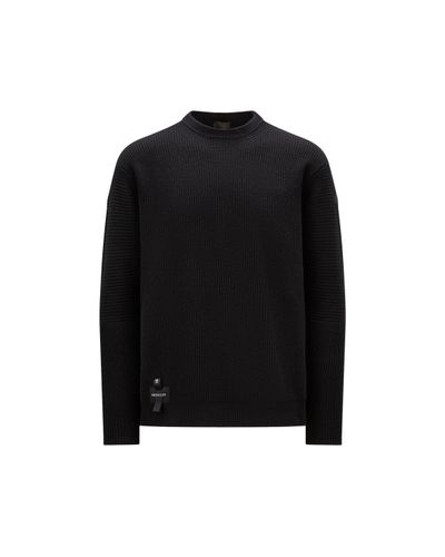 Moncler Pullover aus wolle - Schwarz