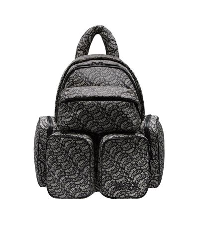 Moncler x adidas Originals Logo Print Backpack - Black