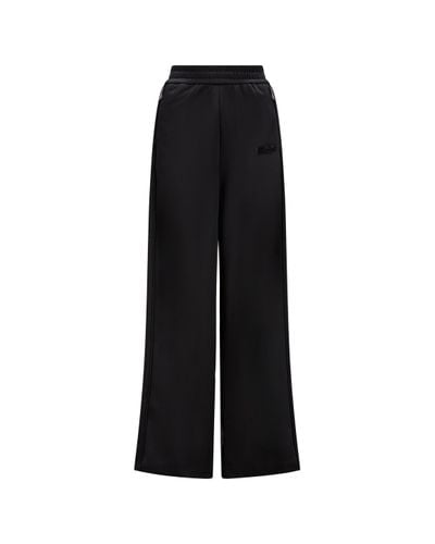 Moncler x adidas Originals Pantalon de survêtement en acétate - Noir