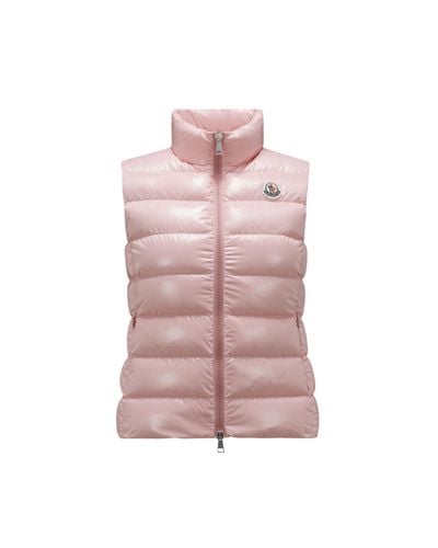 Moncler Ghany Down Vest - Pink