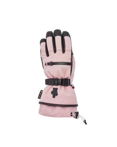 3 MONCLER GRENOBLE Gepolsterte handschuhe - Pink