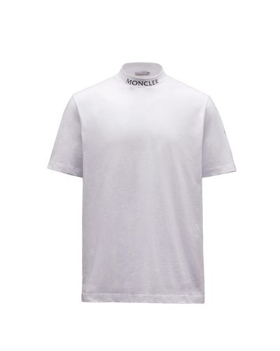 Moncler Camiseta con logotipo - Blanco