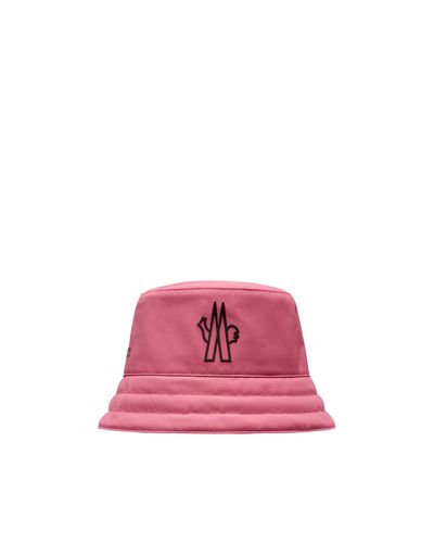 3 MONCLER GRENOBLE Gore-tex Bucket Hat - Pink