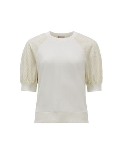 Moncler Lace-up Top - Gray