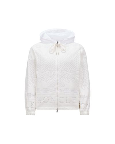 Moncler Leimone Hooded Jacket - White