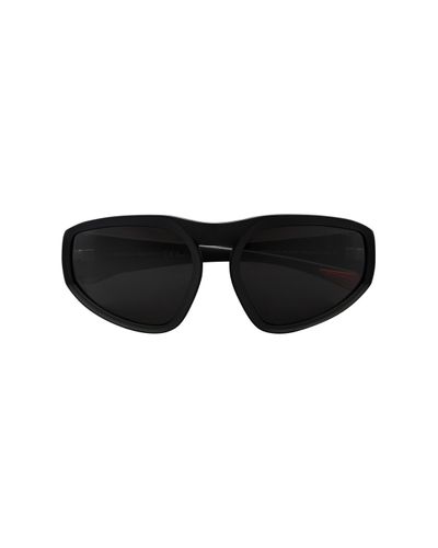 MONCLER LUNETTES Pentagra Geometric Sunglasses - Black