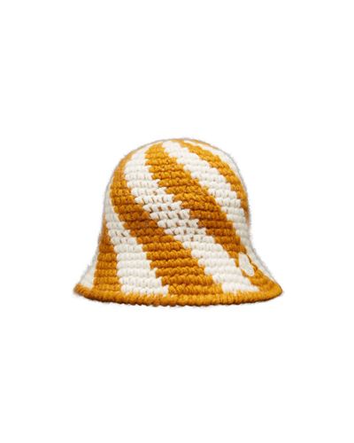 Moncler 2 1952 Man Crochet Bucket Hat - Multicolour